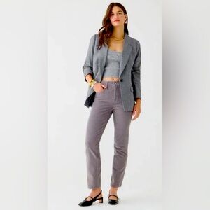 J. Crew Vintage Slim Straight Gray Corduroy Pants Women’s Size 28